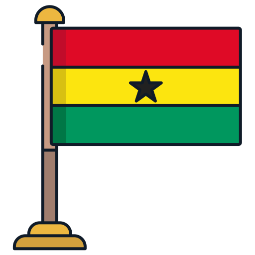Ghana Icongeek26 Linear Colour icon