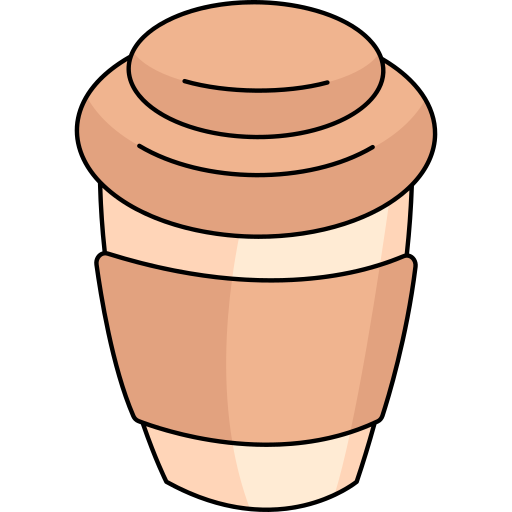 Coffee Generic Thin Outline Color icon