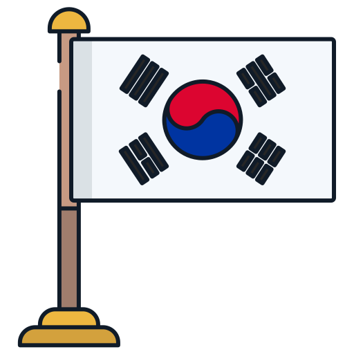 South korea Icongeek26 Linear Colour icon