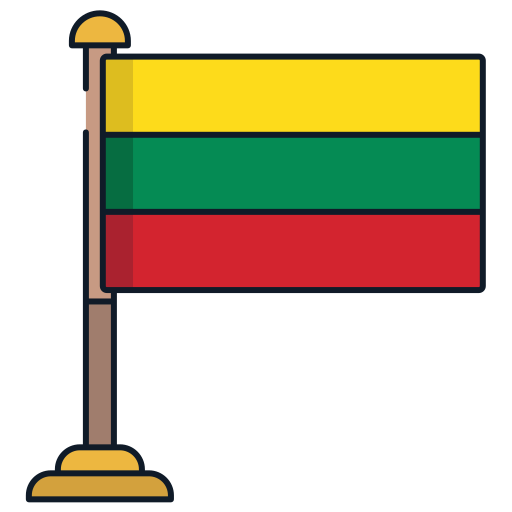 lituânia Icongeek26 Linear Colour Ícone