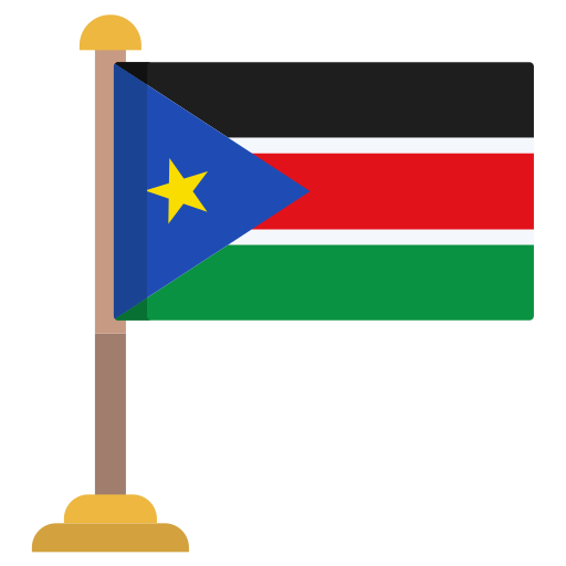 sudán del sur Icongeek26 Flat icono