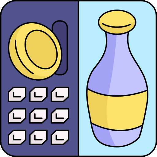 verkaufsautomat Generic Thin Outline Color icon
