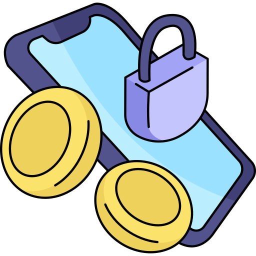 Secure payment Generic Thin Outline Color icon