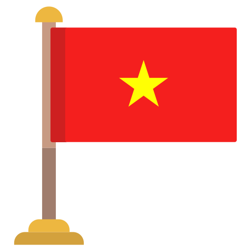 vietnam Icongeek26 Flat icoon