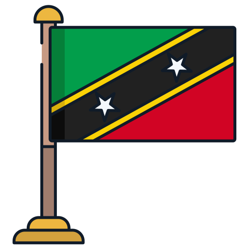 st. kitts und nevis Icongeek26 Linear Colour icon