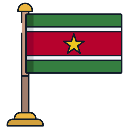 Suriname Icongeek26 Linear Colour icon