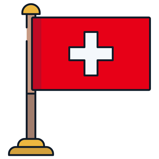 szwajcaria Icongeek26 Linear Colour ikona