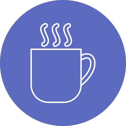 café caliente Generic Circular icono