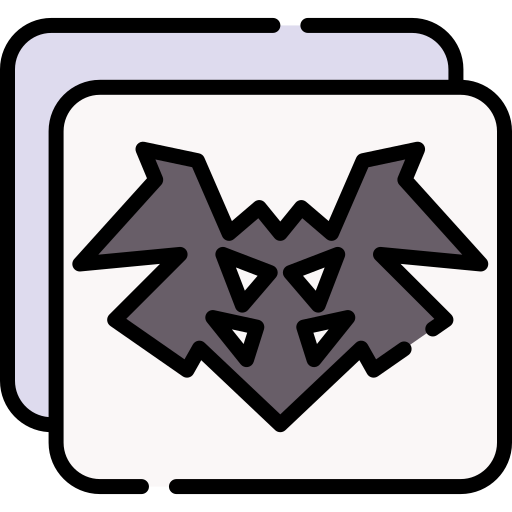 rorschach-test Special Lineal color icon