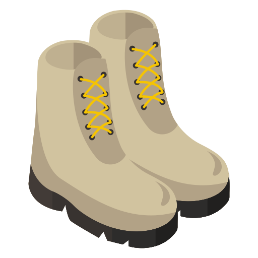 stivali dell'esercito Generic Isometric icona