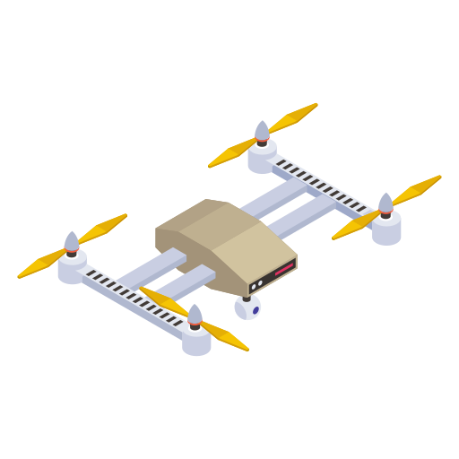 drone Generic Isometric icona