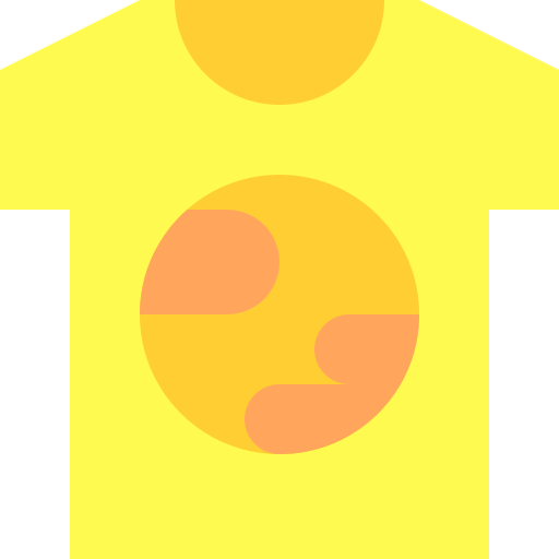 t-shirt Basic Sheer Flat icon