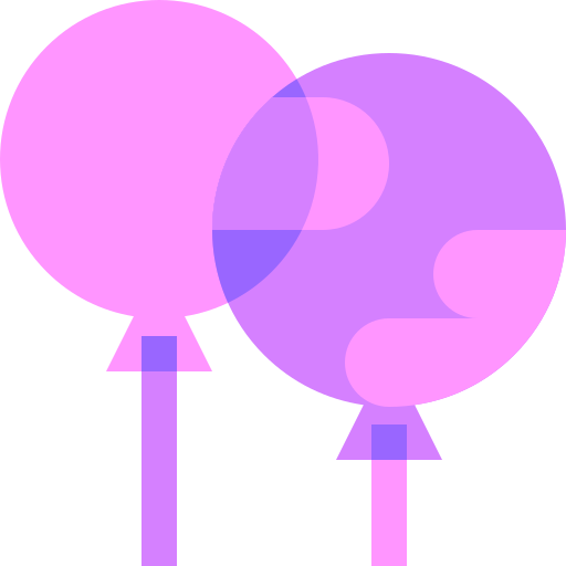 Balloons Basic Sheer Flat icon