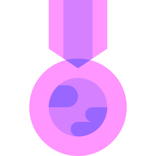 medal Basic Sheer Flat ikona