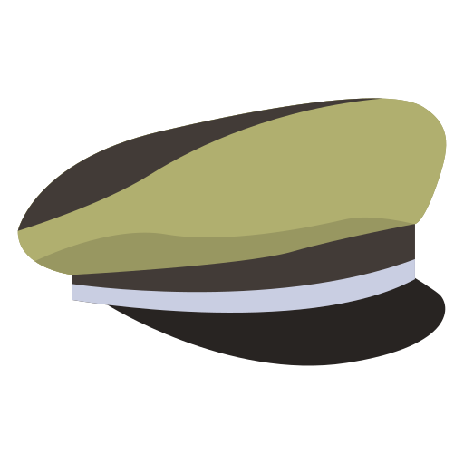 militaire hoed Generic Isometric icoon