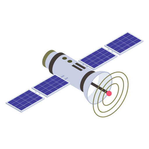 satélite Generic Isometric icono