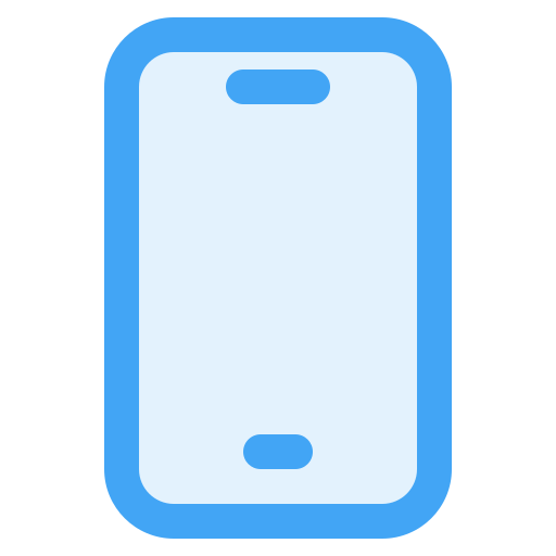 スマートフォン Generic Blue icon