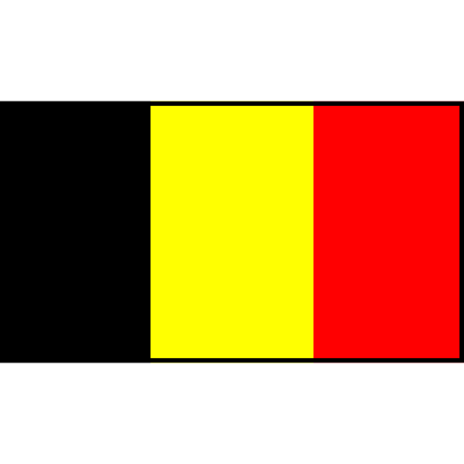 벨기에 Generic Outline Color icon