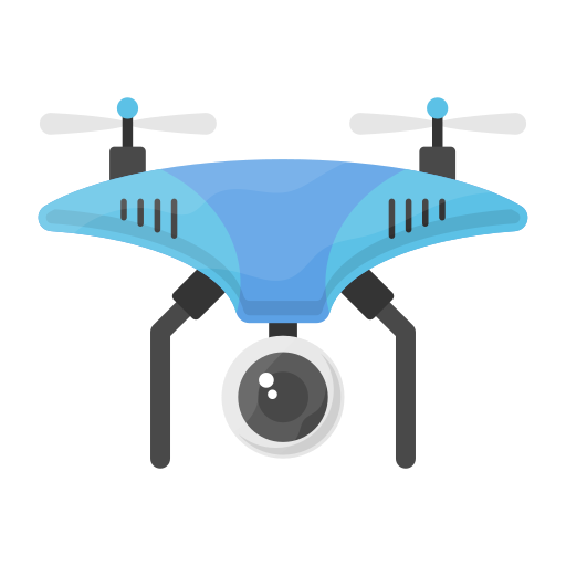 drone Generic Flat icoon