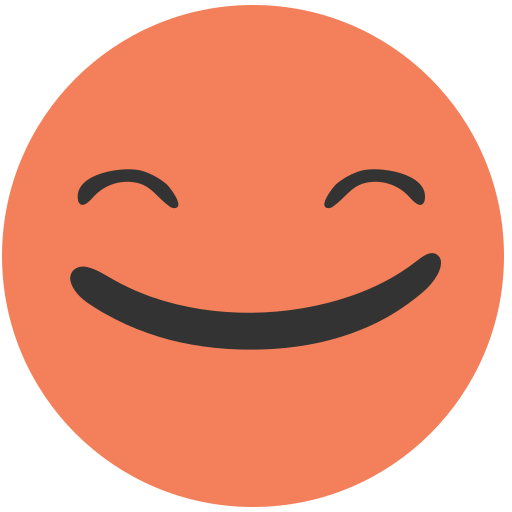 emoticon sonrisa Generic Flat icono