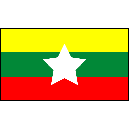 myanmar Generic Outline Color icono