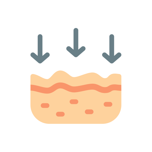 komórka skóry Generic Flat ikona