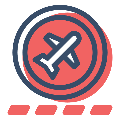 Airplane Generic Color Omission icon