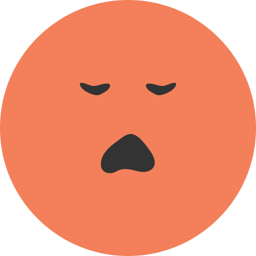 Tired Generic Flat icon