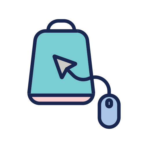Shopping online Generic Outline Color icon