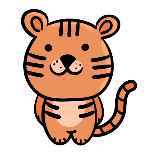 Тигр Generic Hand Drawn Color иконка