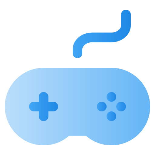 gamepad Generic Flat Gradient icoon