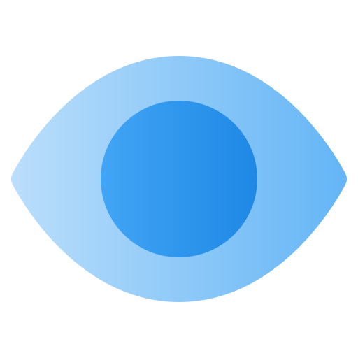 Глаз Generic Flat Gradient иконка