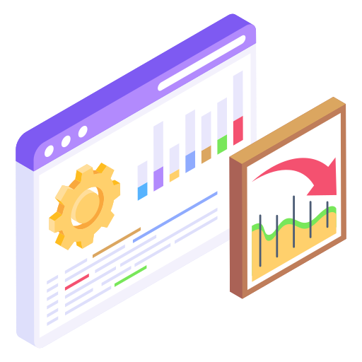 seo Generic Isometric icoon