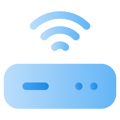 router wifi Generic Flat Gradient icona