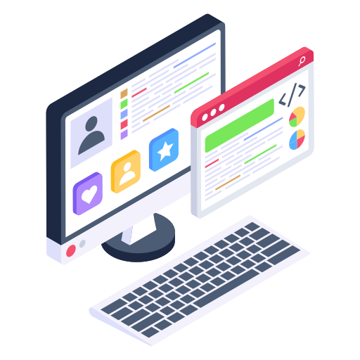 programación web Generic Isometric icono