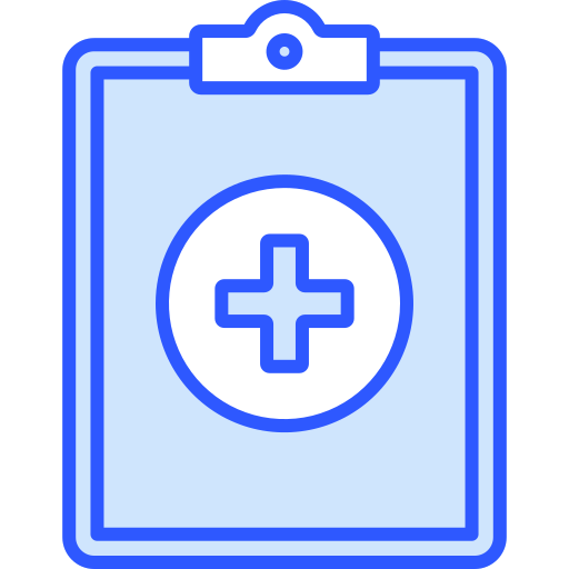 krankengeschichte Generic Blue icon