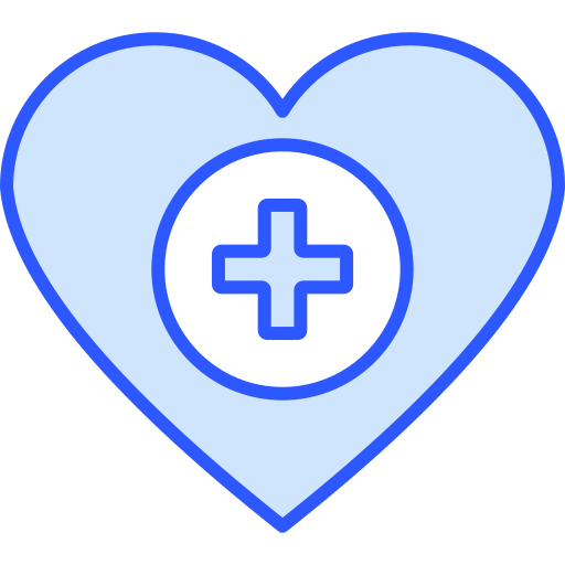 cuidado de la salud Generic Blue icono