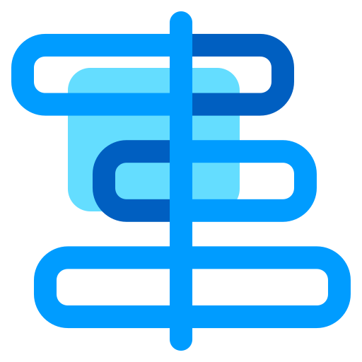 ガントチャート Generic Blue icon