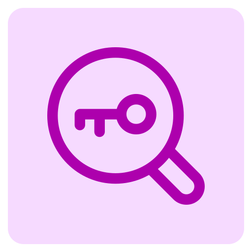 Keyword Generic Square icon