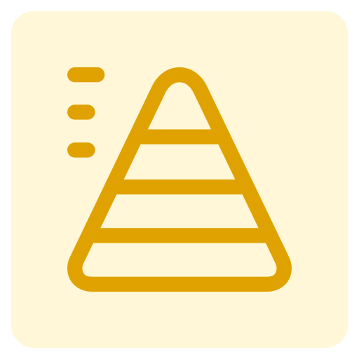 pirâmide Generic Square Ícone