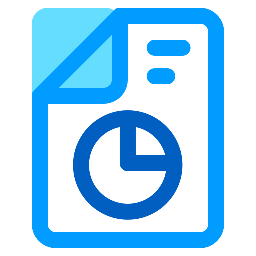 서 보고서 Generic Blue icon