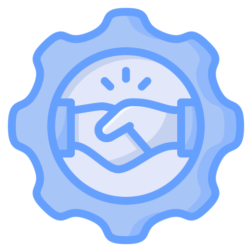 Collaboration Generic Blue icon