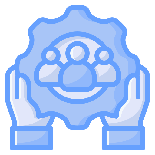 인적 자원 Generic Blue icon