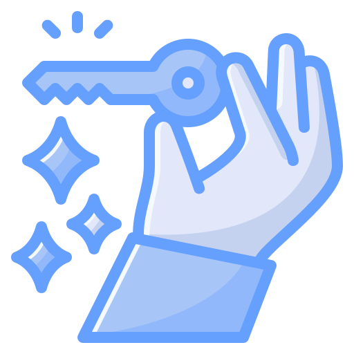 schlüsselperson Generic Blue icon