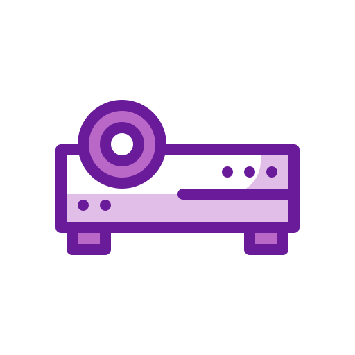 proyector Generic Outline Color icono