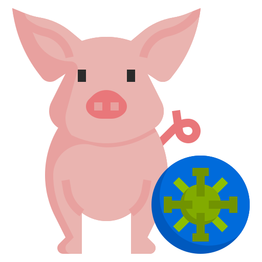 Pig Surang Flat icon