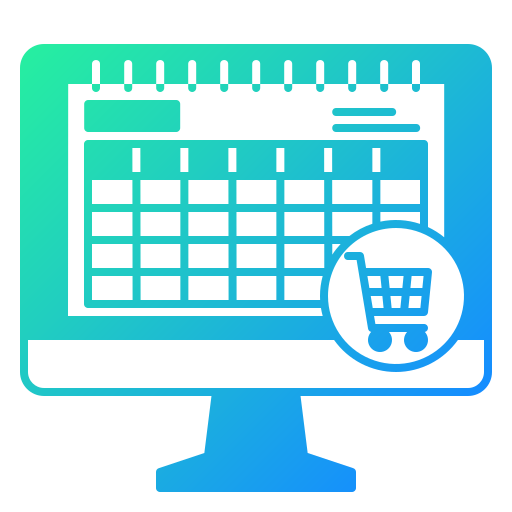 calendrier Generic Flat Gradient Icône