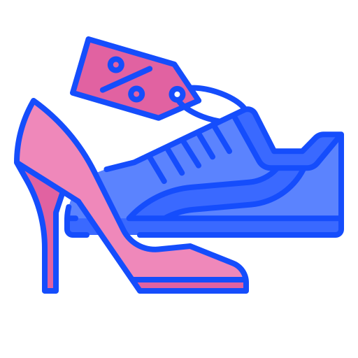 calzado Generic Outline Color icono