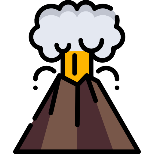 火山 Special Lineal color icon
