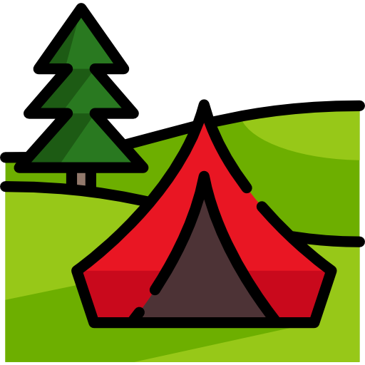 camping Special Lineal color icon